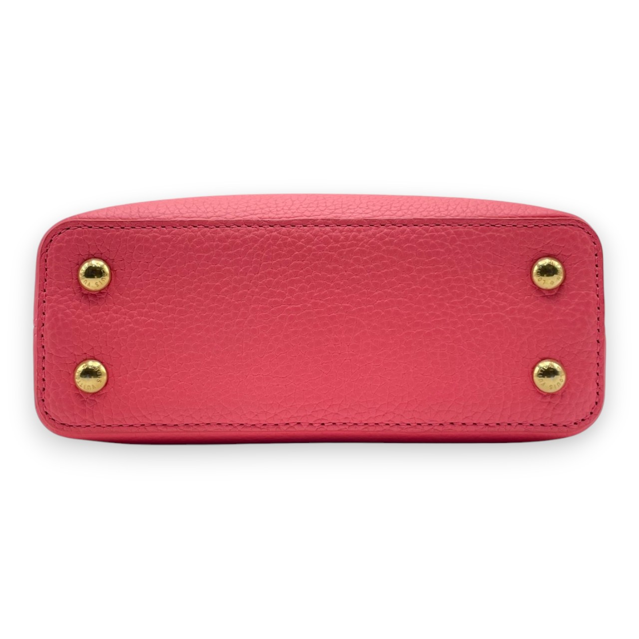 ルイヴィトン カプシーヌ ミニ 21 ピンクスカイ トリヨンレザー ゴールド金具 M23974