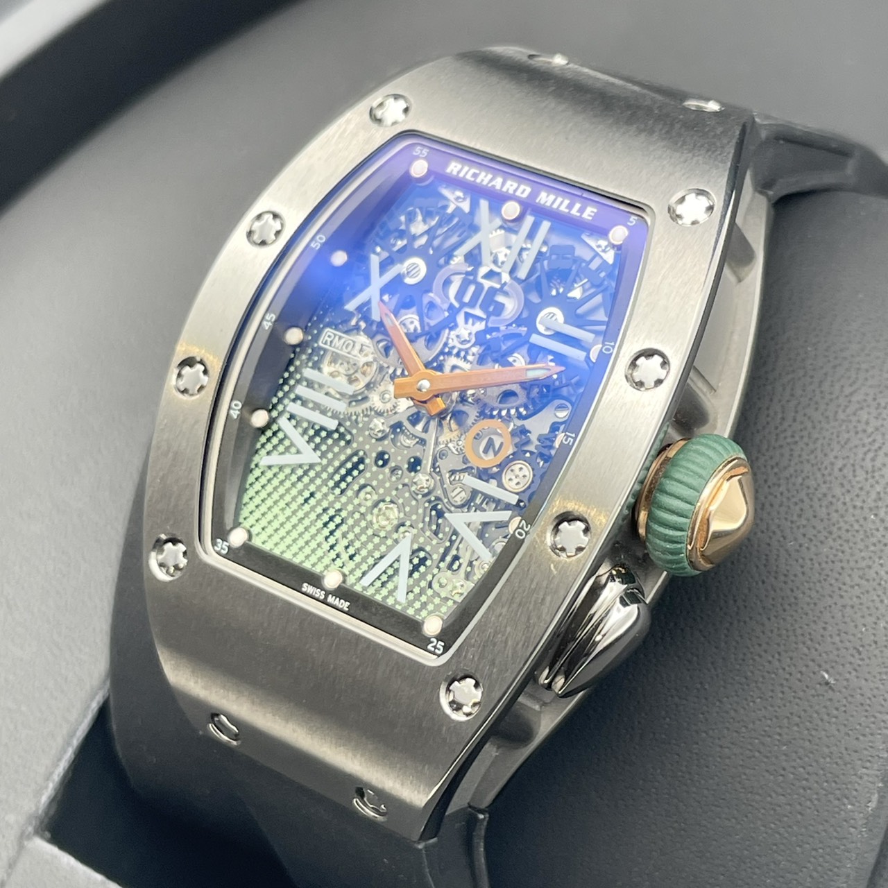 リシャールミル オートマティック RM037 チタン 52.20mmx34.40mm