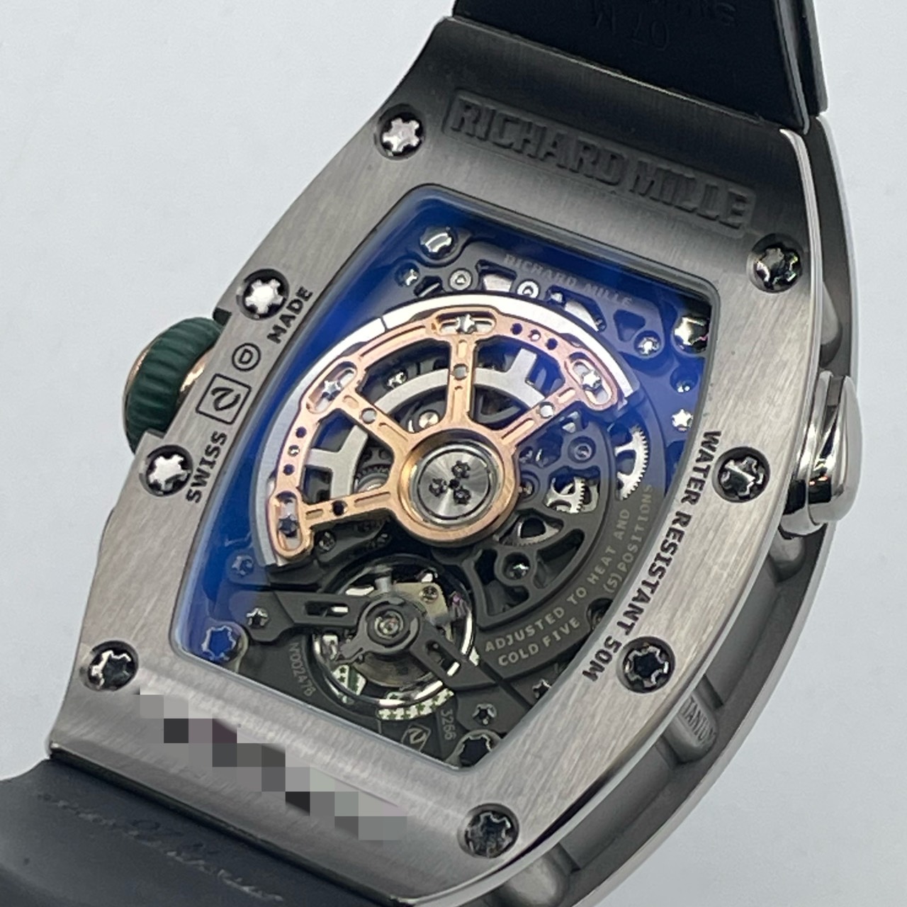 リシャールミル オートマティック RM037 チタン 52.20mmx34.40mm