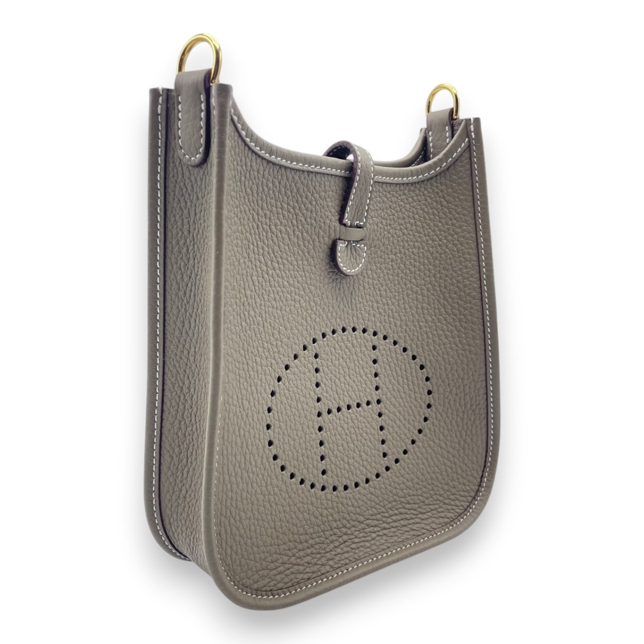 【新品未使用】【最新K刻印】HERMES ミニエヴリン アマゾーヌ TPM 16 エルメス ミニエヴリン アマゾーヌ TPM エトゥープ トリヨンクレマンス