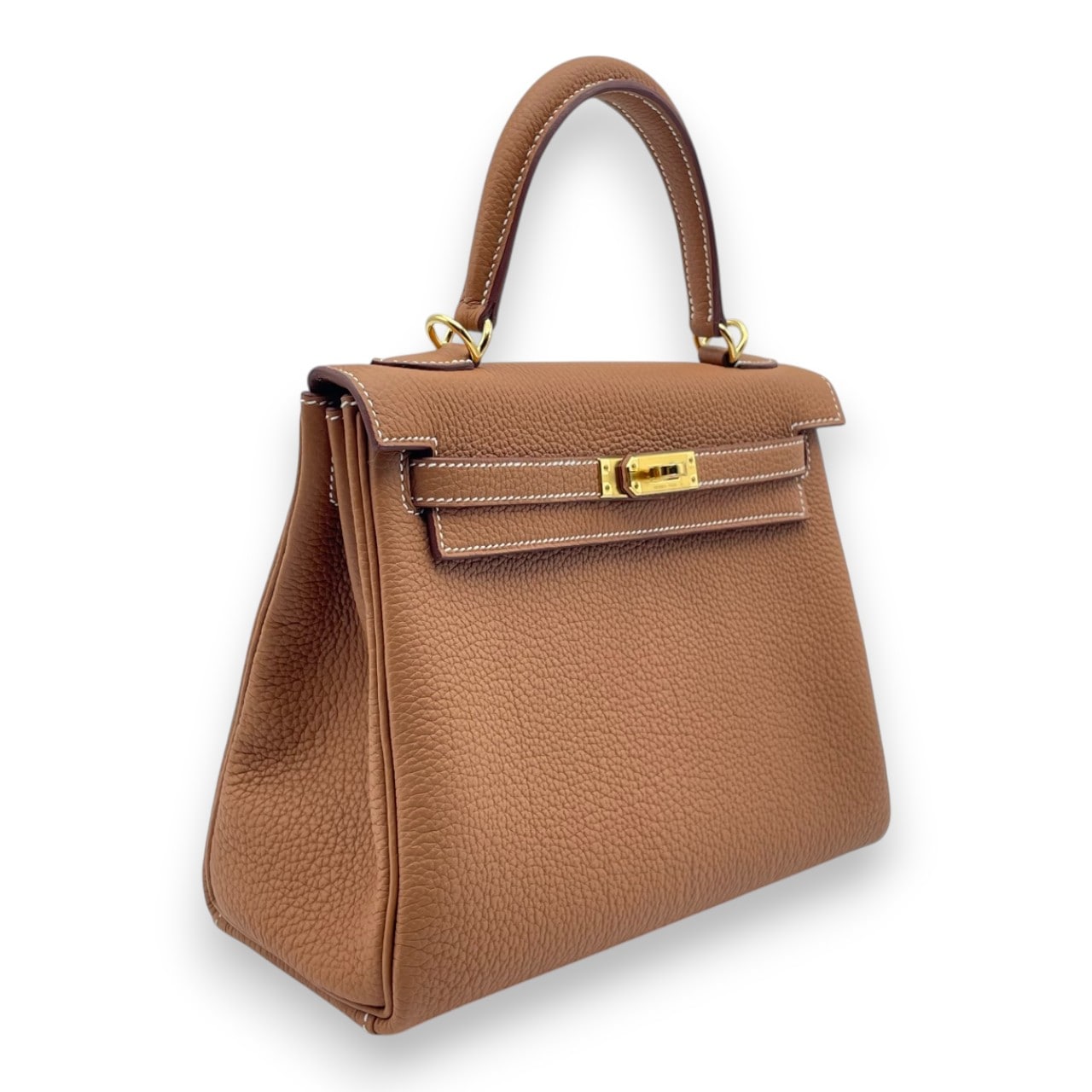 エルメス ケリー 25 ゴールド トゴ ゴールド金具 K刻印