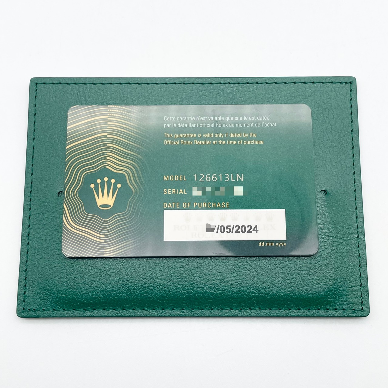 ロレックス サブマリーナーデイト 126613LN ブラック 41mm