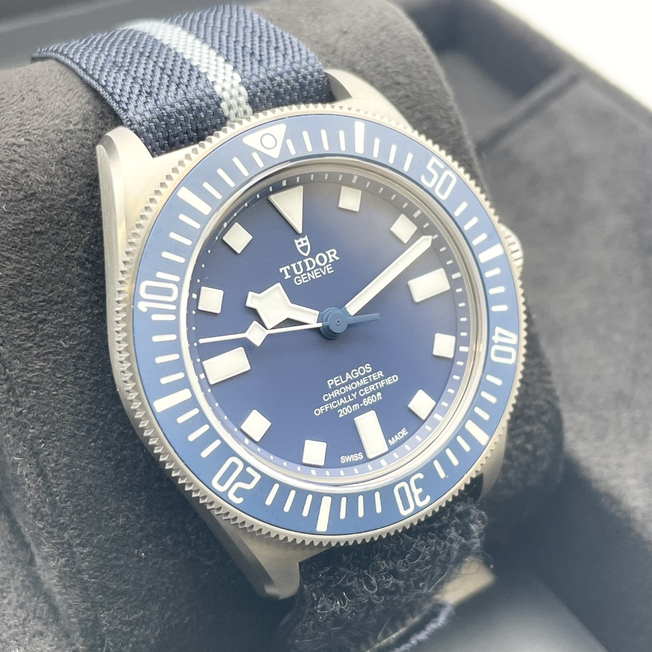 チューダー ぺラゴス 25707B/25 ブルー 42mm