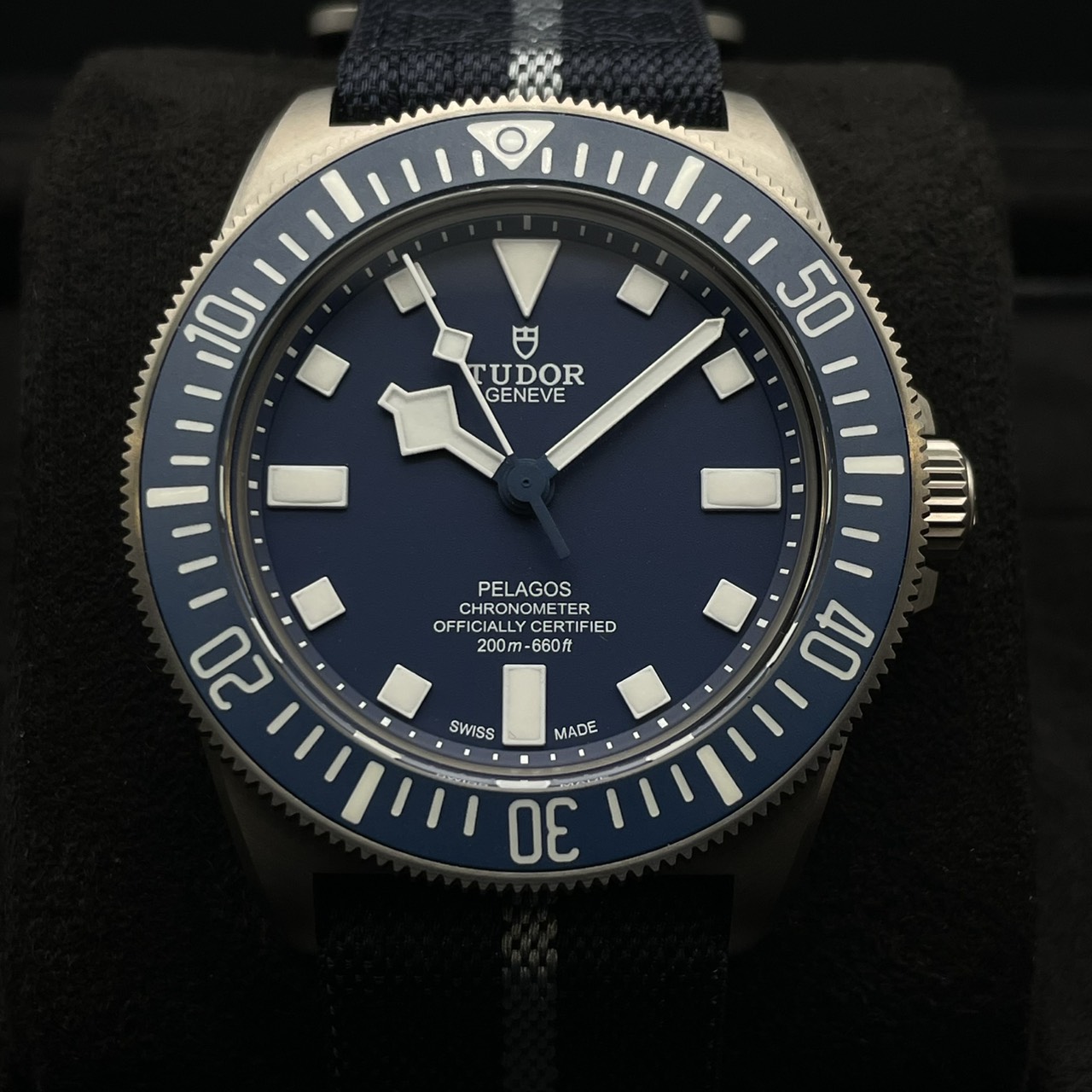 チューダー ぺラゴス 25707B/25 ブルー 42mm