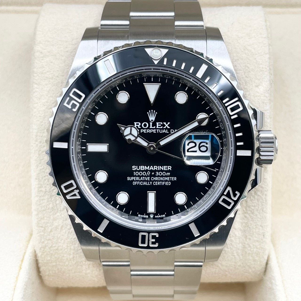 ロレックス サブマリーナーデイト 126610LN ブラック 41mm