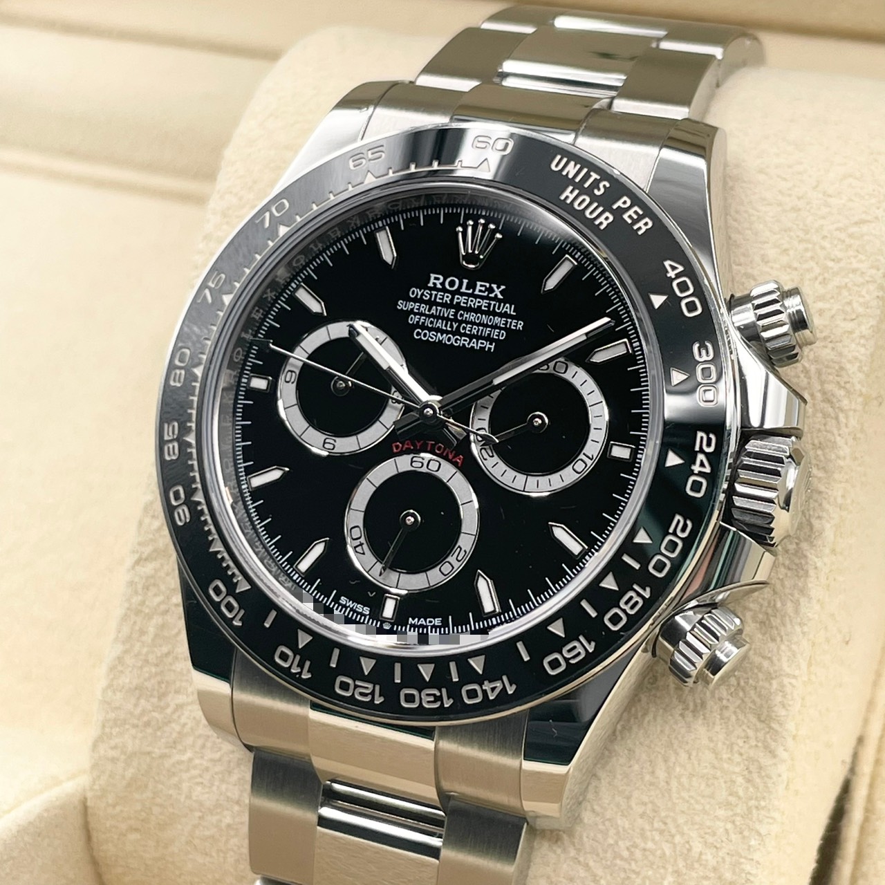 ロレックス デイトナ 126500LN ブラック ステンレススチール 40mm