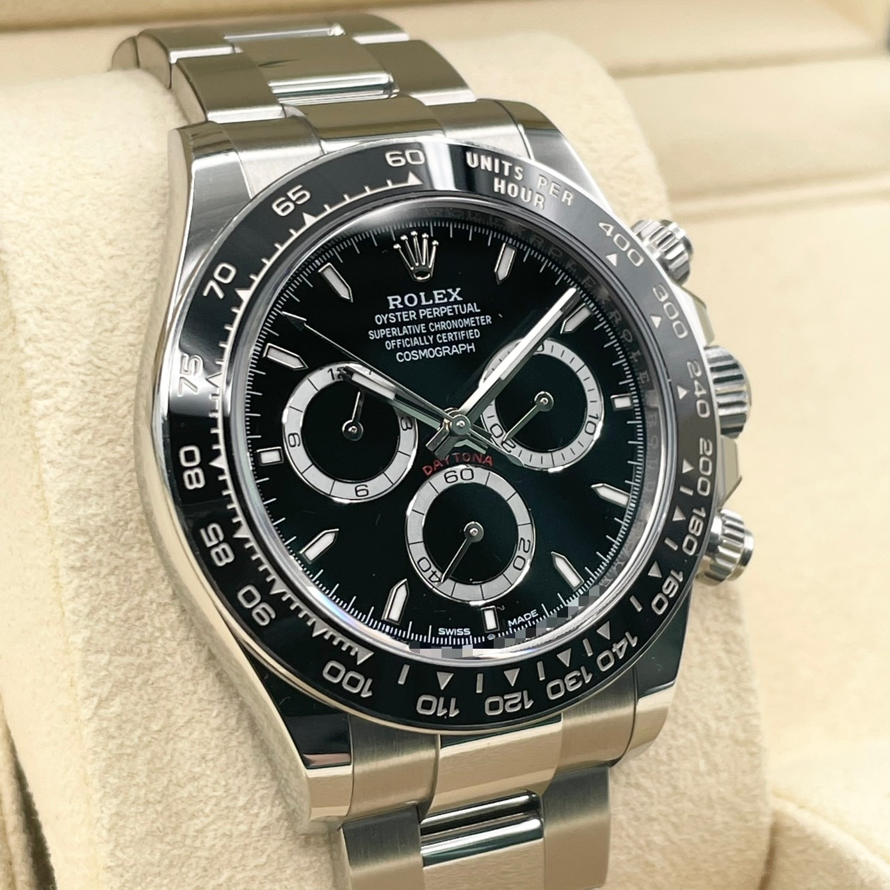 ロレックス デイトナ 126500LN ブラック ステンレススチール 40mm