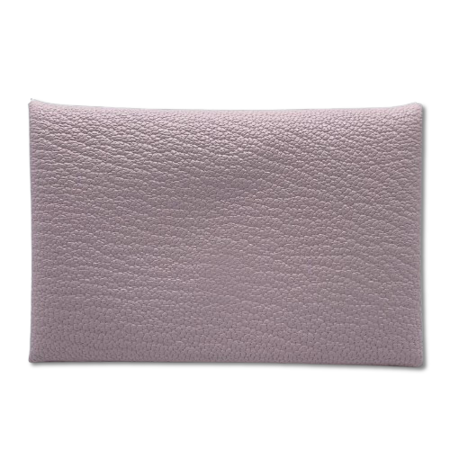 エルメス カルヴィ ローズダーリン シェーブル シルバー金具 W刻印