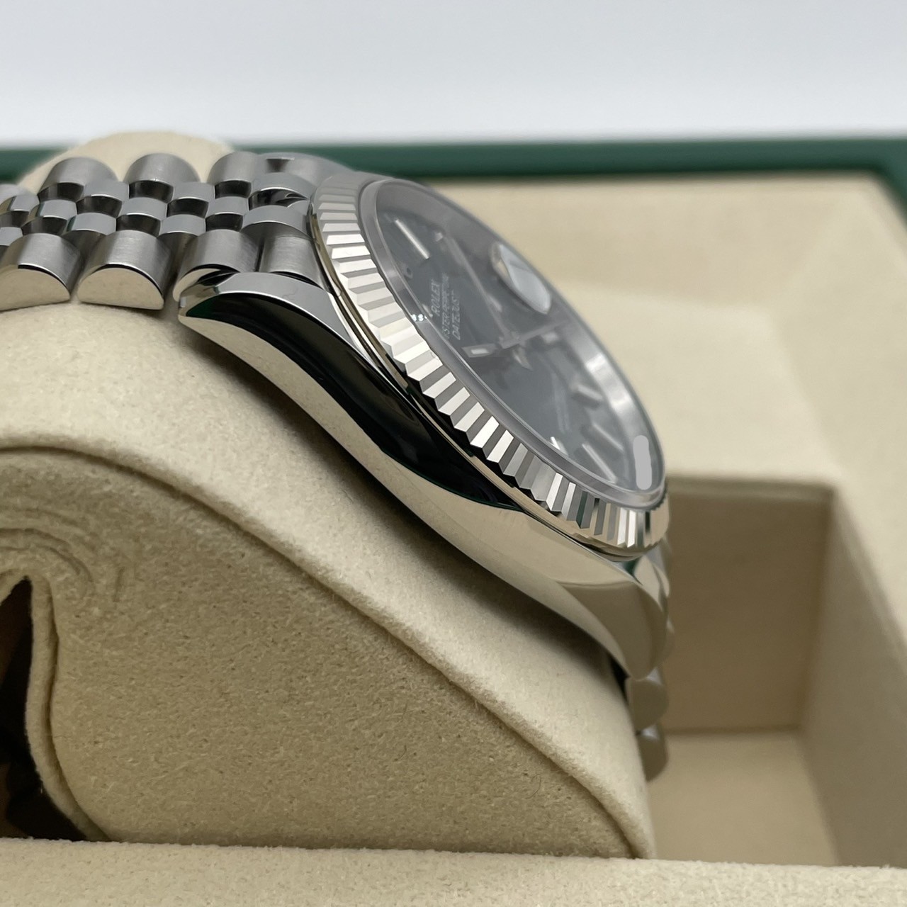 ロレックス デイトジャスト 126234 ミントグリーン ジュビリーブレス 36mm