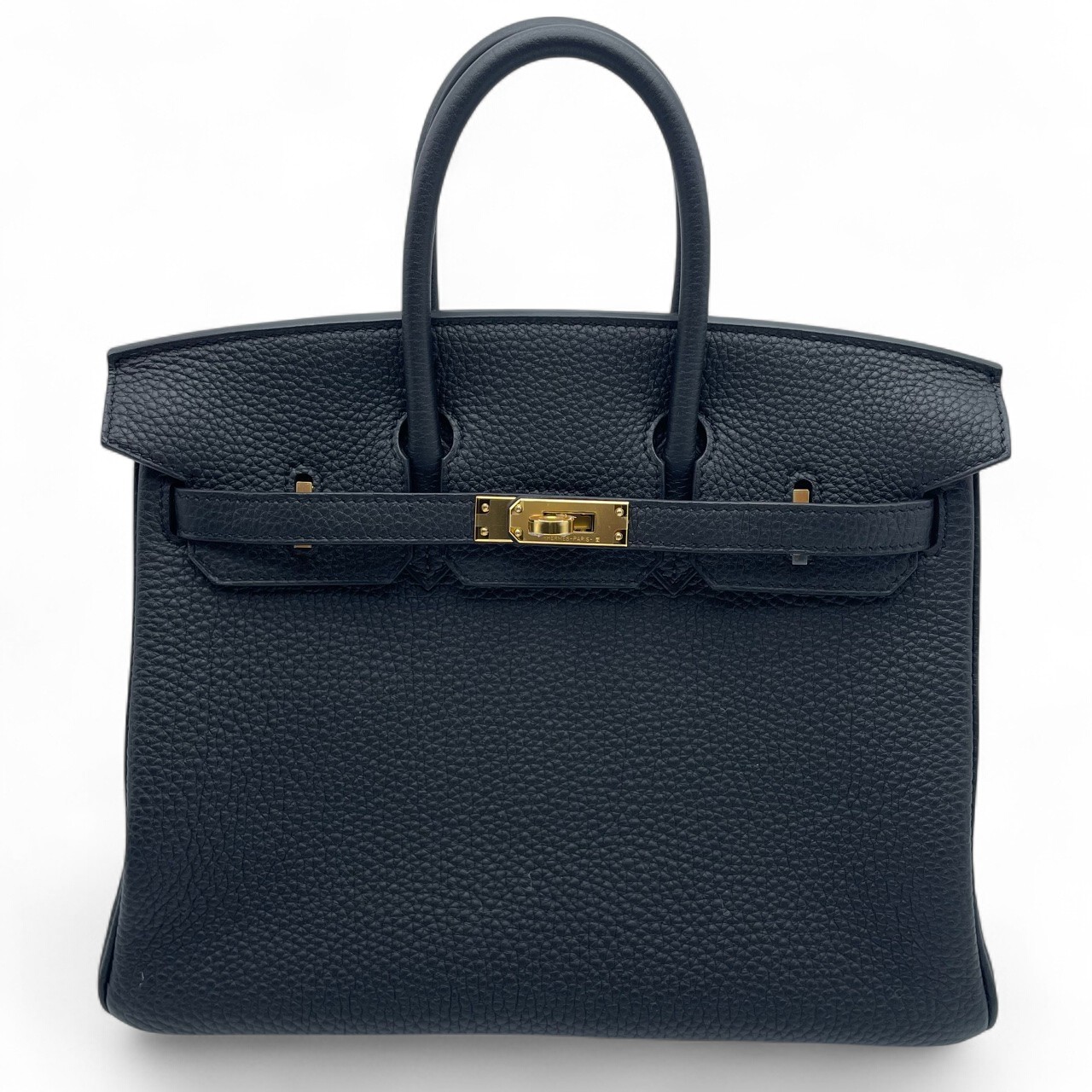 【現金特価】エルメス バーキン 25 ノワール トゴ ゴールド金具 W刻印