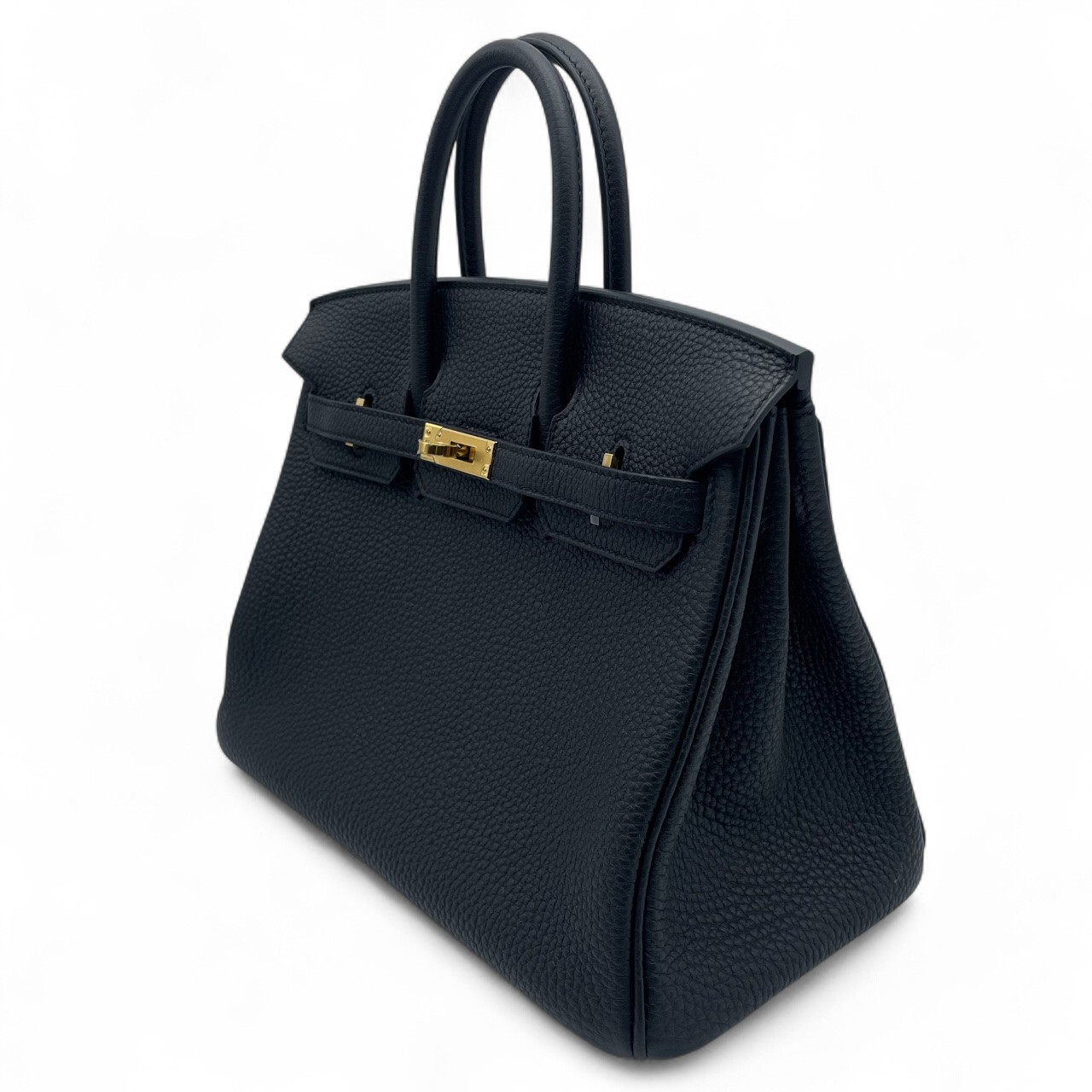 【現金特価】エルメス バーキン 25 ノワール トゴ ゴールド金具 W刻印