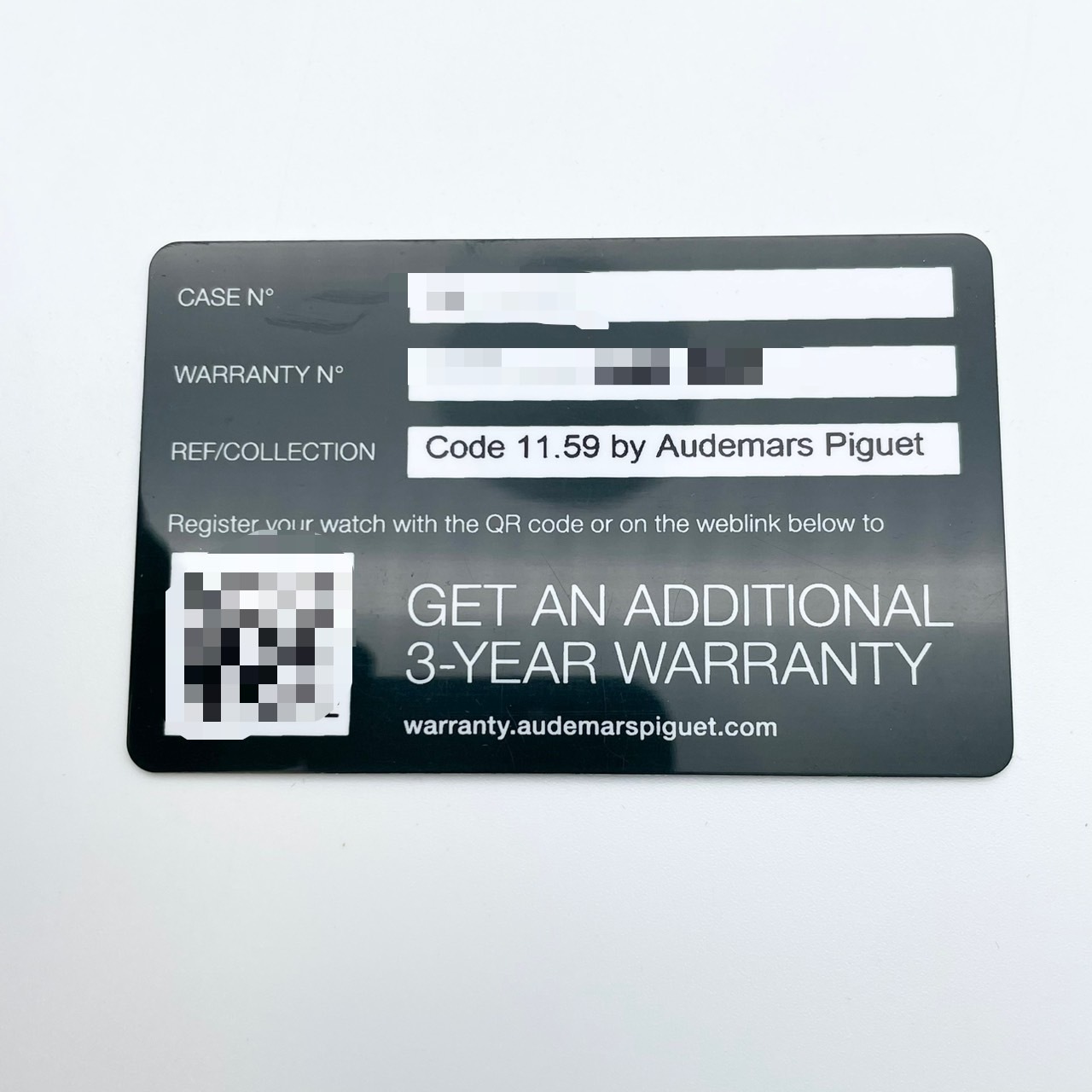 オーデマピゲ CODE11.59 26393BC.OO.A002KB.01 スモークブルー ホワイトゴールド 41mm