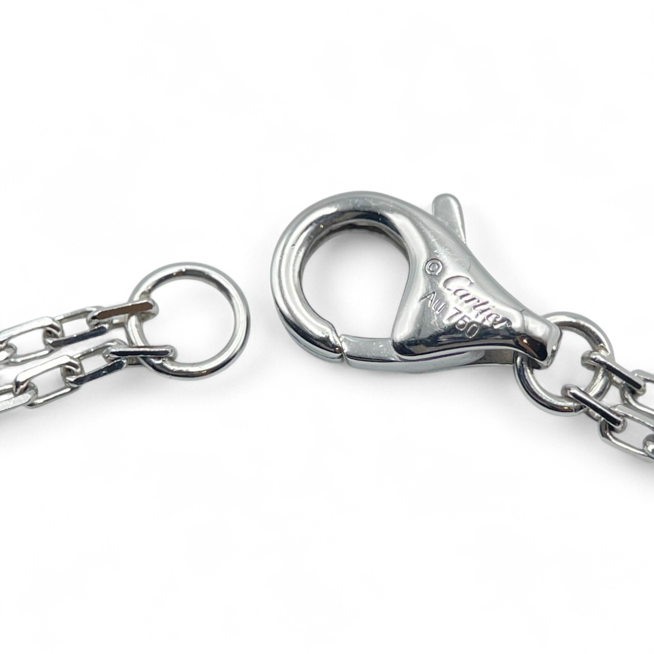 カルティエ ラブ サークルブレスレット B6038100 ダイヤモンド ホワイトゴールド