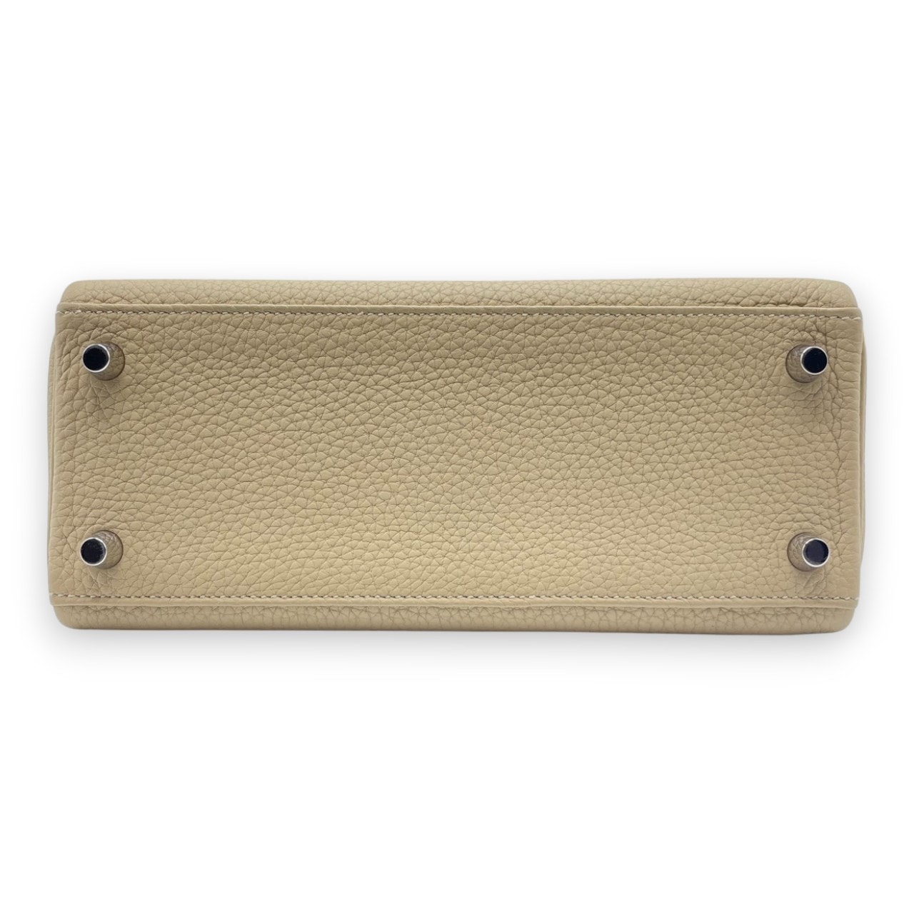 エルメス ケリー 25 トレンチ トゴ シルバー金具 A刻印