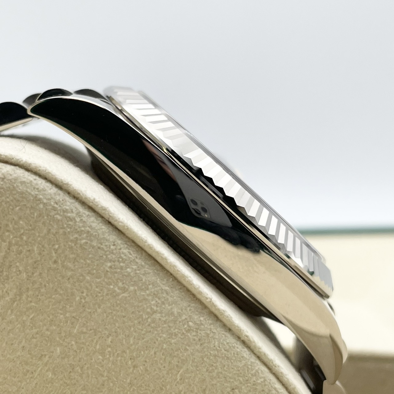 ロレックス デイデイト 228239 オリーブグリーン ホワイトゴールド 40mm