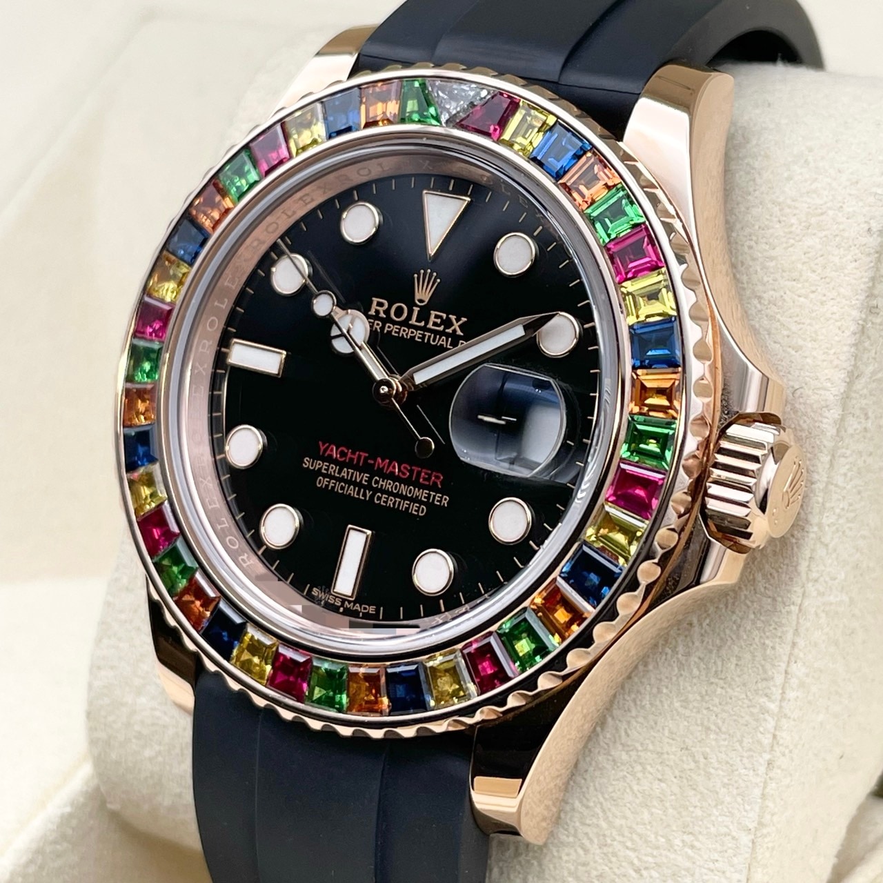 ロレックス ヨットマスター 116695SATS ブラック 40mm