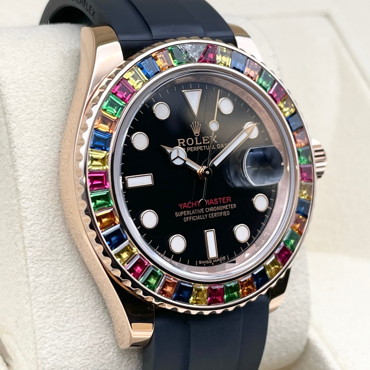 ロレックス ヨットマスター 116695SATS ブラック 40mm