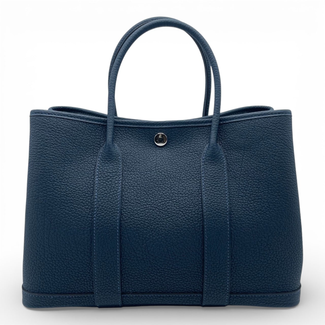 エルメス ガーデンパーティ TPM ブルードプリュス ネゴンダ シルバー金具 K刻印