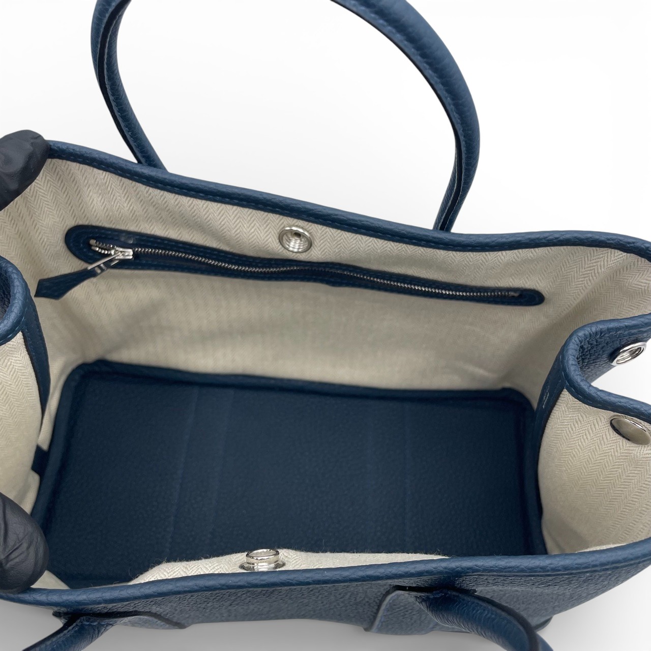 エルメス ガーデンパーティ TPM ブルードプリュス ネゴンダ シルバー