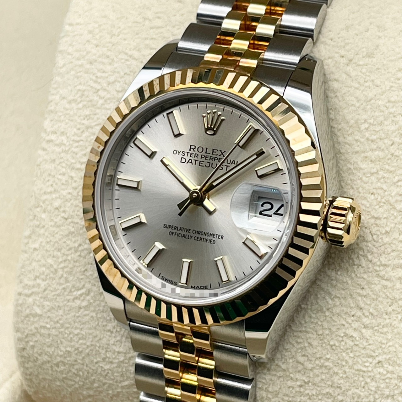 ロレックス レディ デイトジャスト 279173 シルバー ジュビリーブレス 28mm