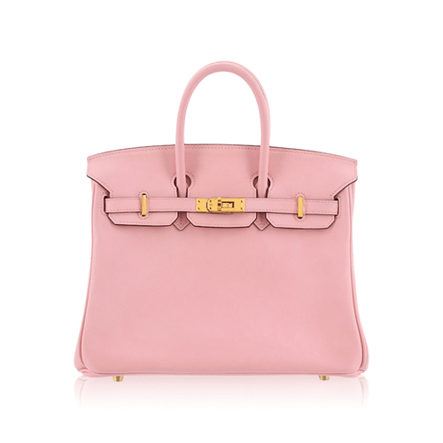 エルメス バーキン25 ローズサクラスイフト ゴールド金具