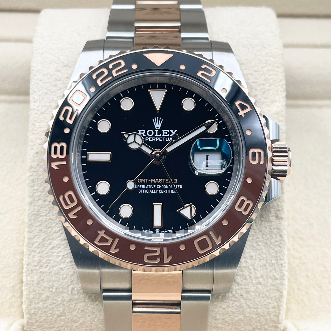 ロレックス GMTマスターII 126711CHNR ブラック 40mm