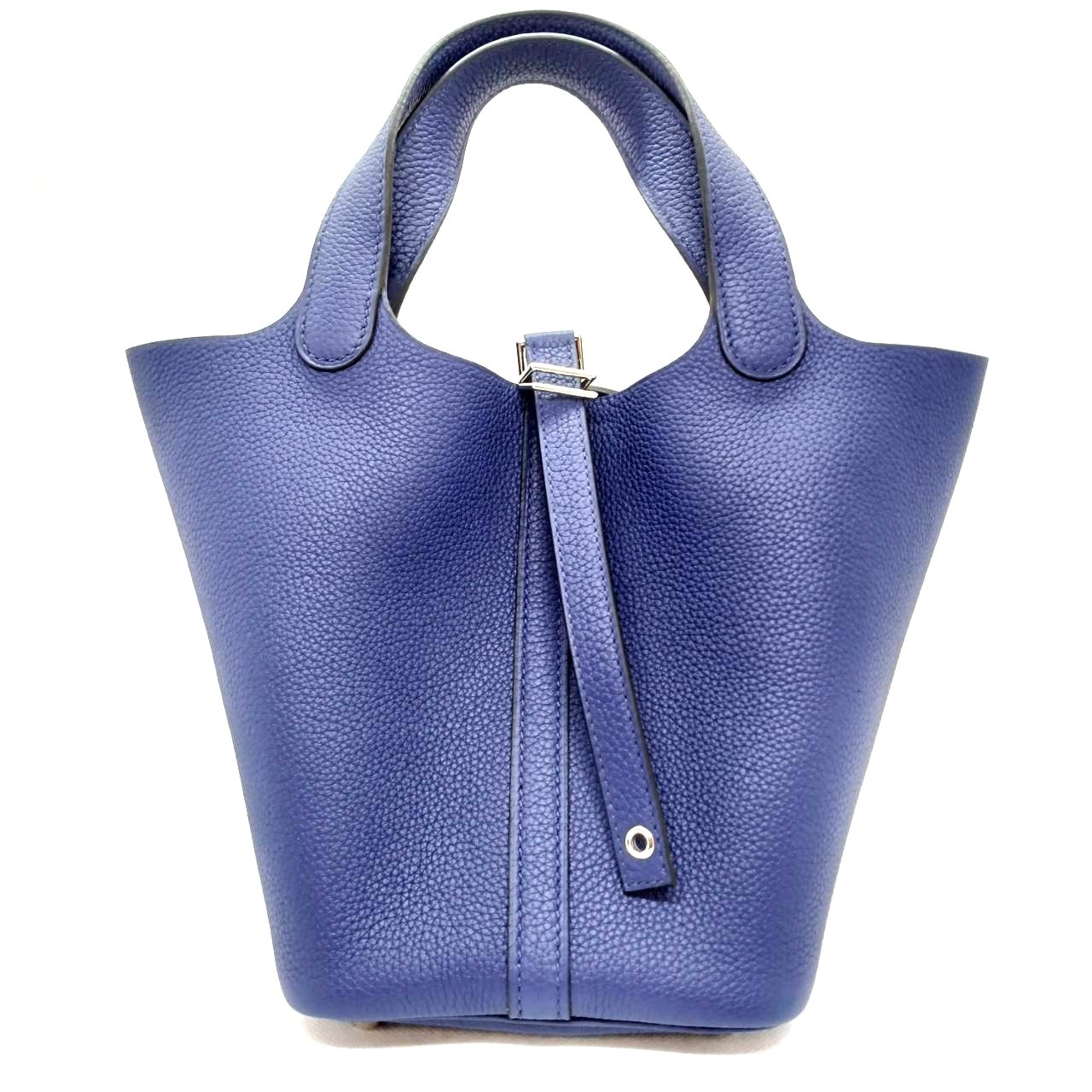 エルメス ピコタンロックPM トリヨンモーリス ブルーサフィール