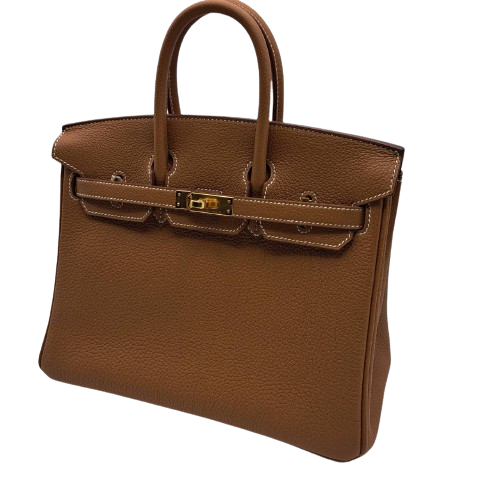 エルメス バーキン25 ゴールド トゴ ゴールド金具 B刻印