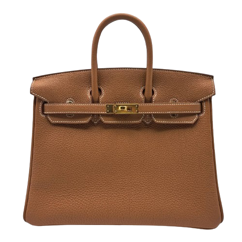 エルメス バーキン25 ゴールド トゴ ゴールド金具 B刻印