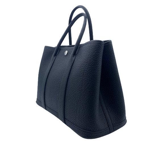 エルメス ガーデンパーティー TPM ノワール ネゴンダ シルバー金具 B刻印