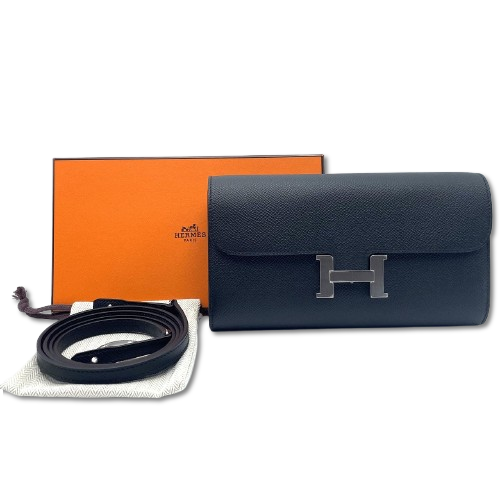 エルメス コンスタンストゥーゴー ノワール エプソン シルバー金具 W刻印