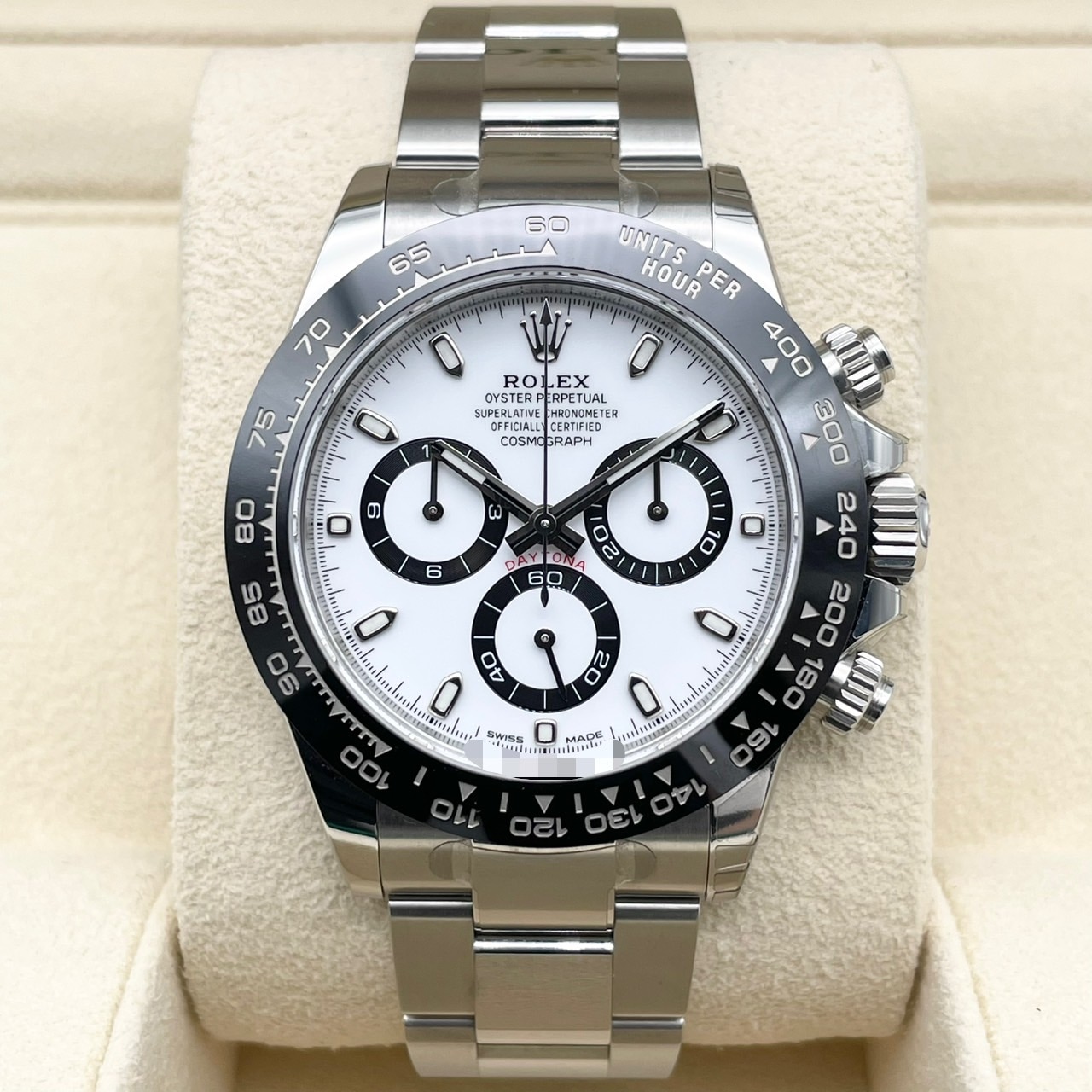 一部保護シール付き】ロレックス デイトナ 116500LN ホワイト