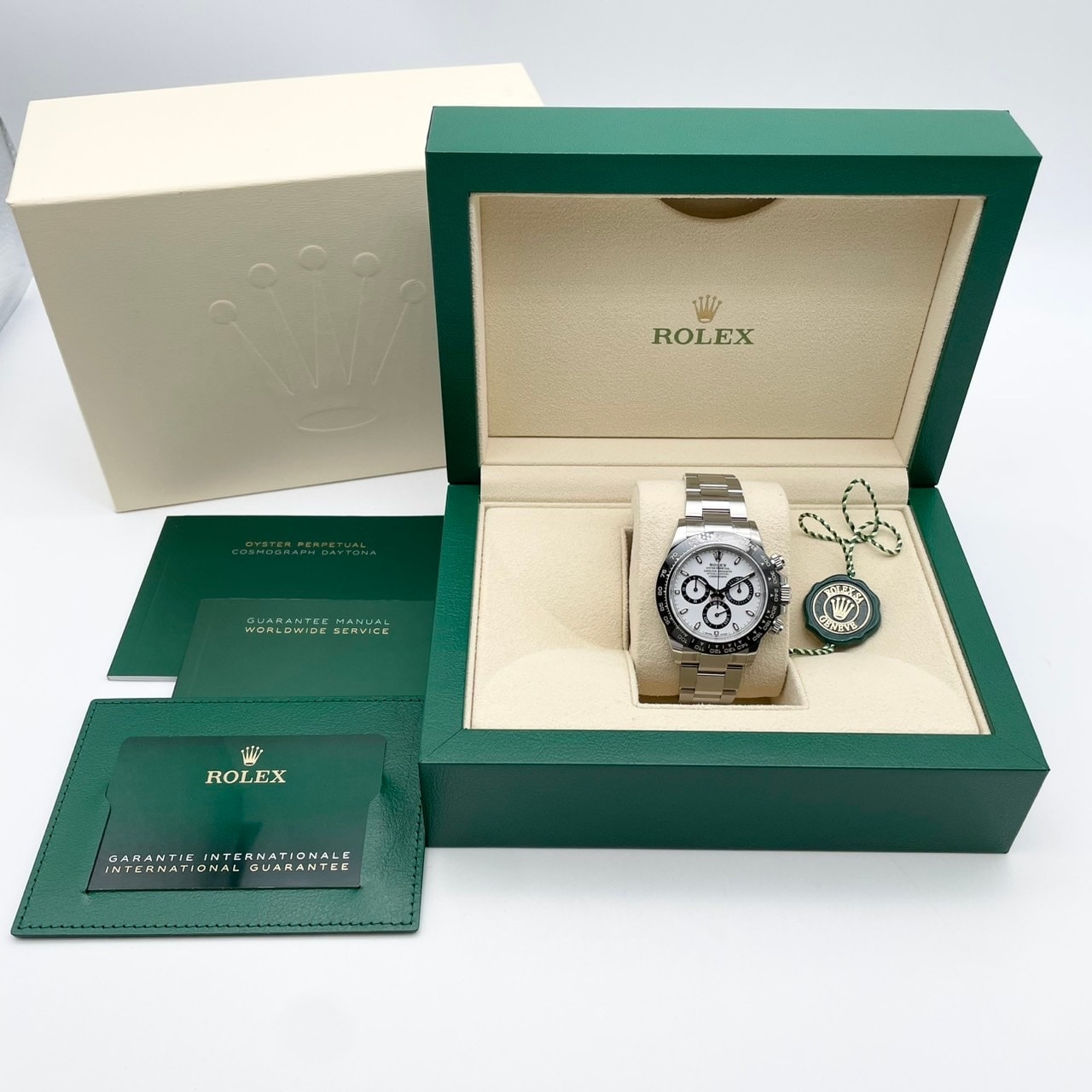 デイトナ　ロレックス　116500 ln 保護シール 一部保護シール付き】ロレックス デイトナ 116500LN ホワイト