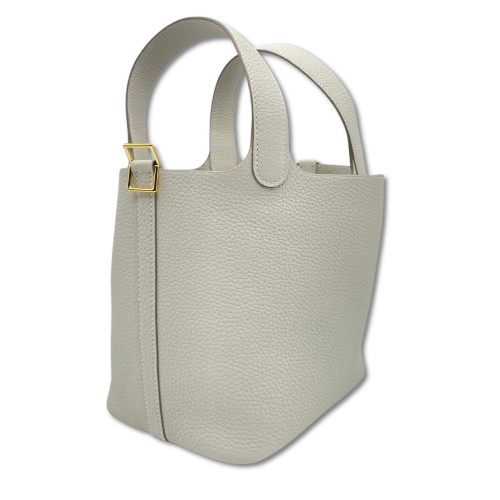 エルメス ピコタンロック PM クレ トリヨンクレマンス ゴールド金具 W刻印