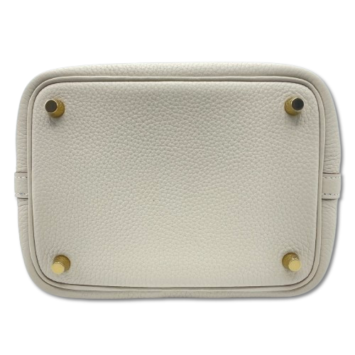 エルメス ピコタンロック PM クレ トリヨンクレマンス ゴールド金具 W刻印