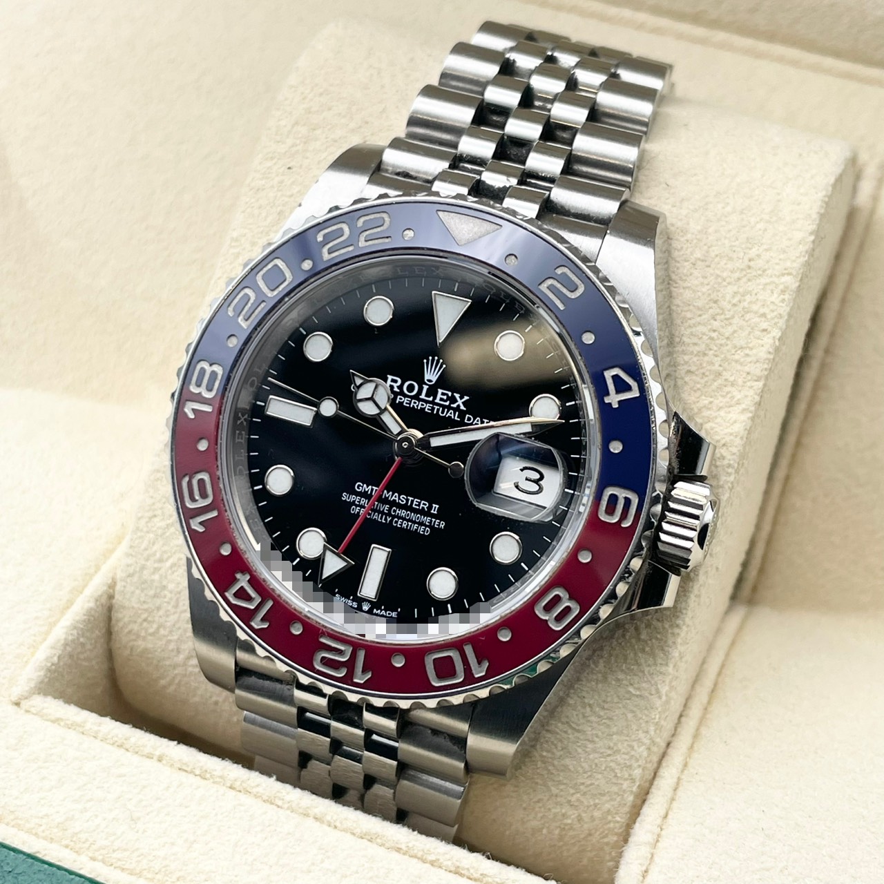 ロレックス GMTマスターII 126710BLRO  ジュビリーブレスレット ブラック 40mm