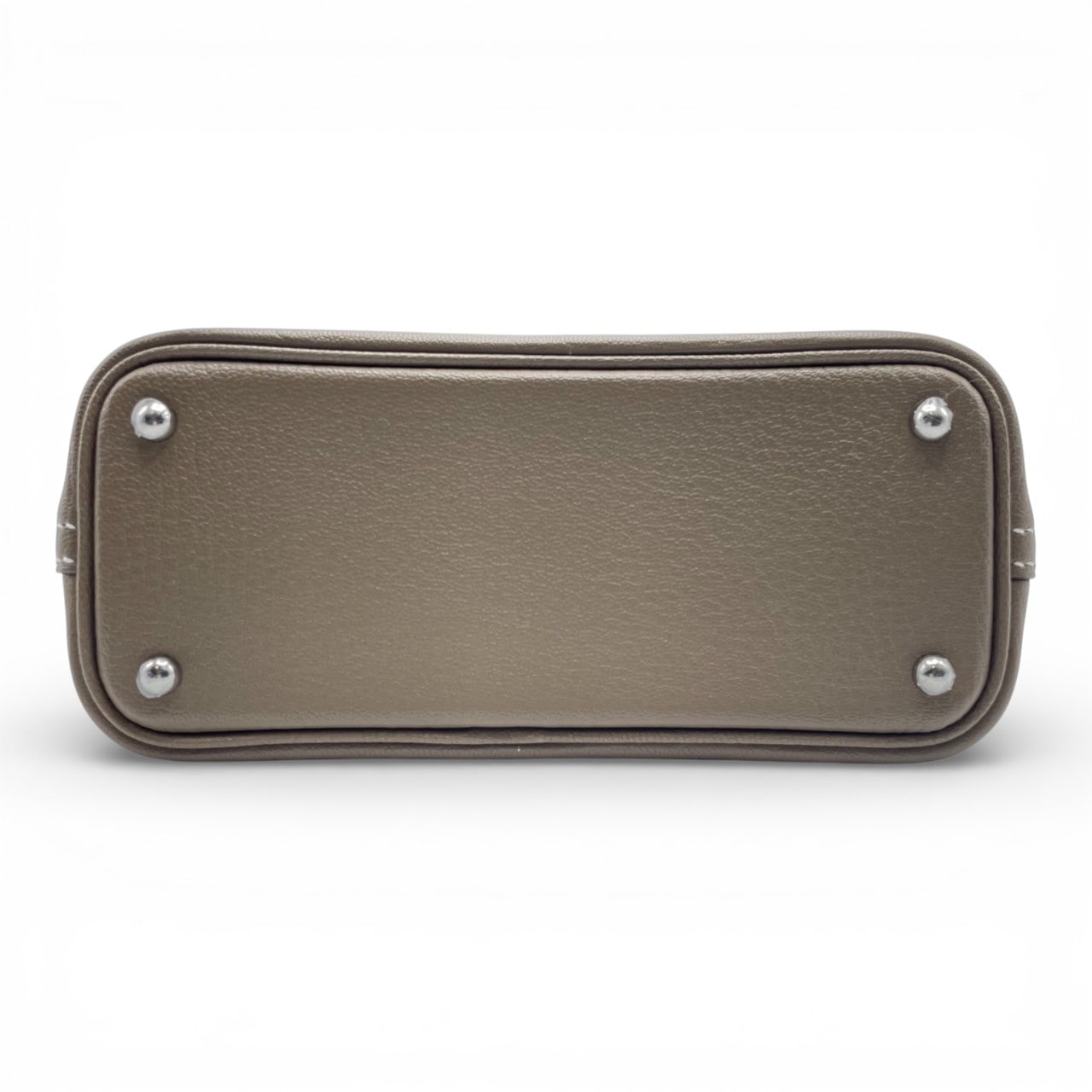 エルメス ボリード1923 ミニ エトゥープ シェーブル シルバー金具 K刻印