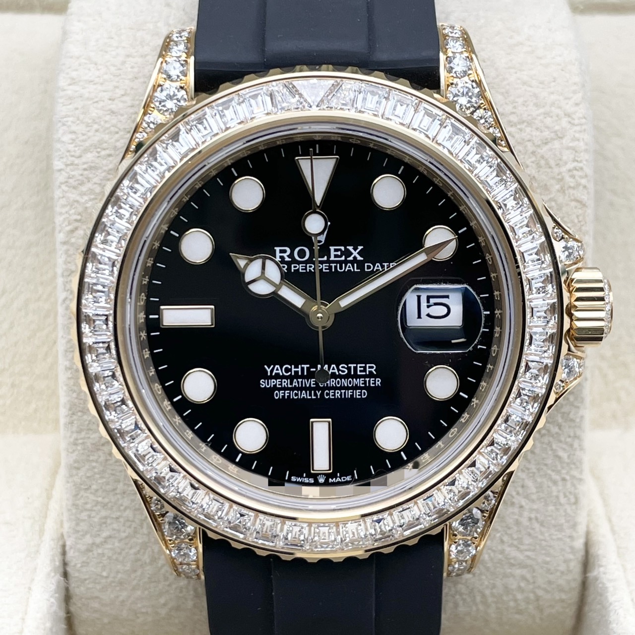 【シークレットモデル！】ロレックス ヨットマスター 226668TBR ブラック イエローゴールド 42mm