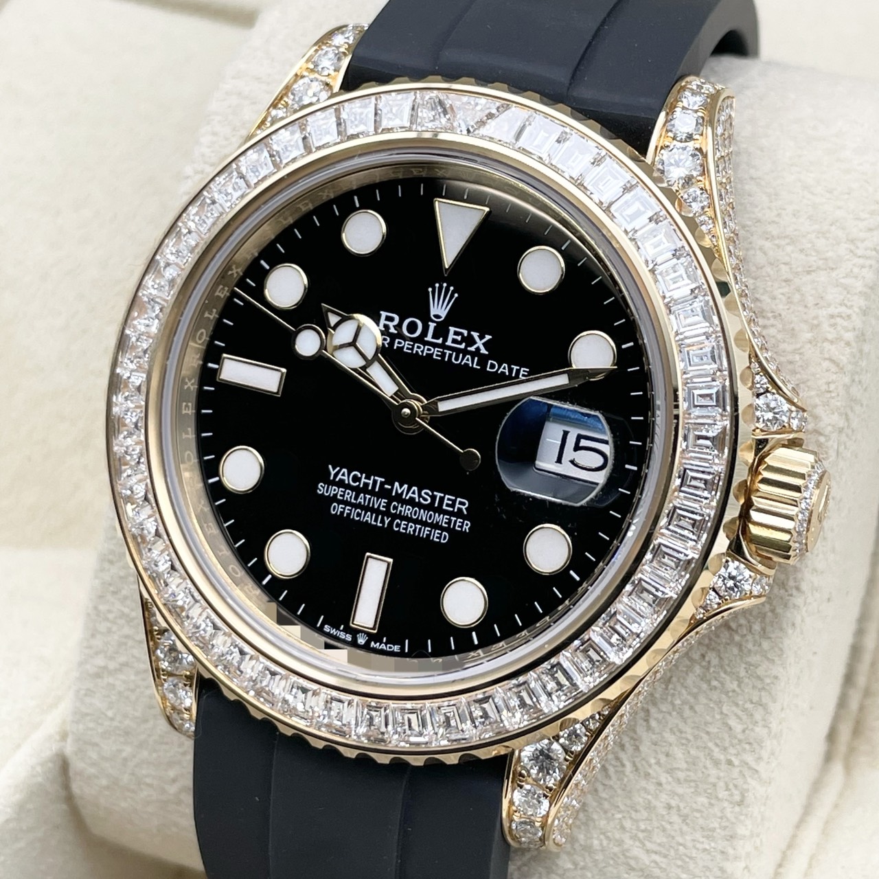 【シークレットモデル！】ロレックス ヨットマスター 226668TBR ブラック イエローゴールド 42mm