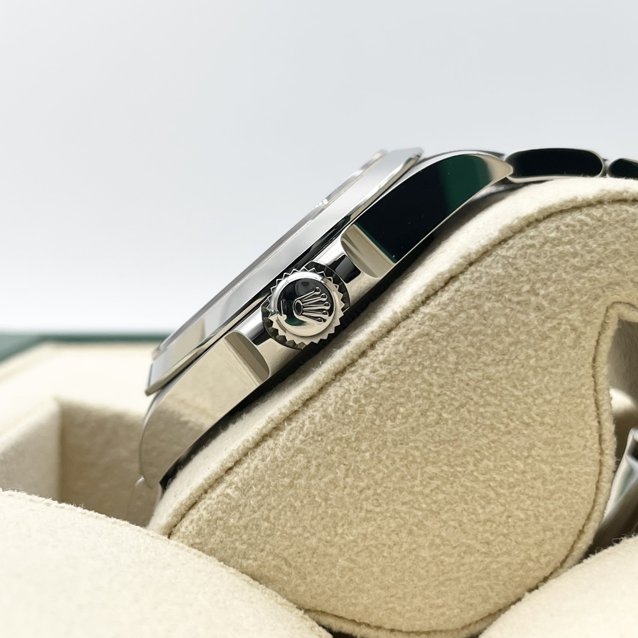 ロレックス エアキング 126900 ブラック オイスターブレス 40mm