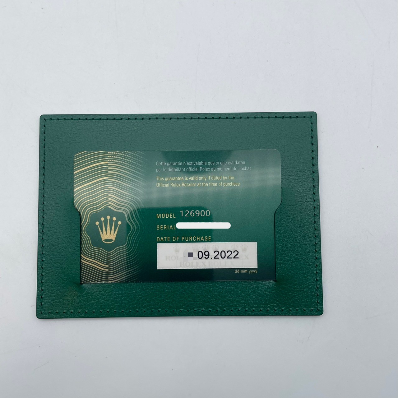 ロレックス エアキング 126900 ブラック オイスターブレス 40mm