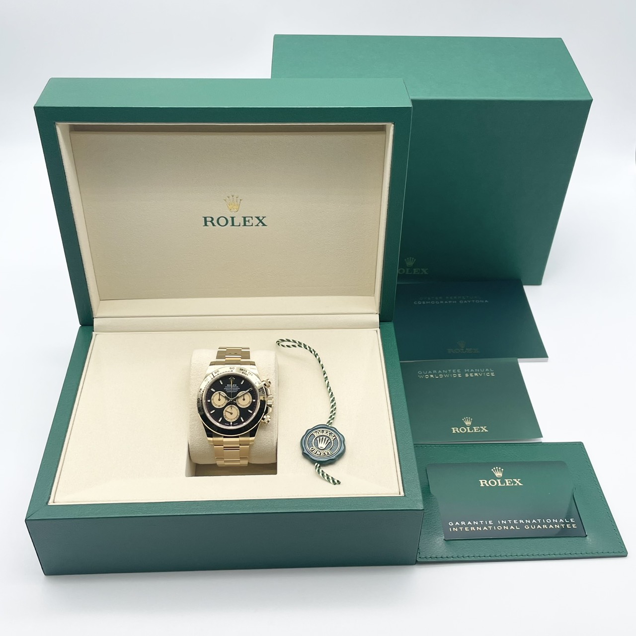 ロレックス デイトナ 126508 インテンスブラック シャンパン イエローゴールド 40mm