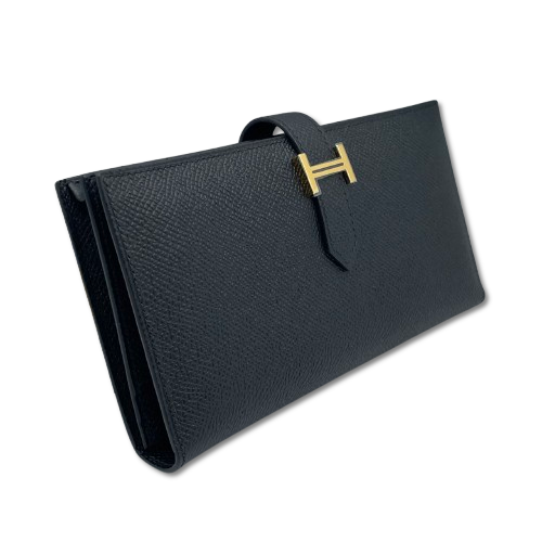 エルメス ベアンスフレ ノワール エプソン ゴールド金具 W刻印