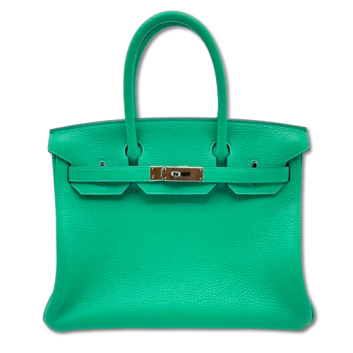 エルメス バーキン 30 バンブー トリヨンクレマンス シルバー金具 Z刻印