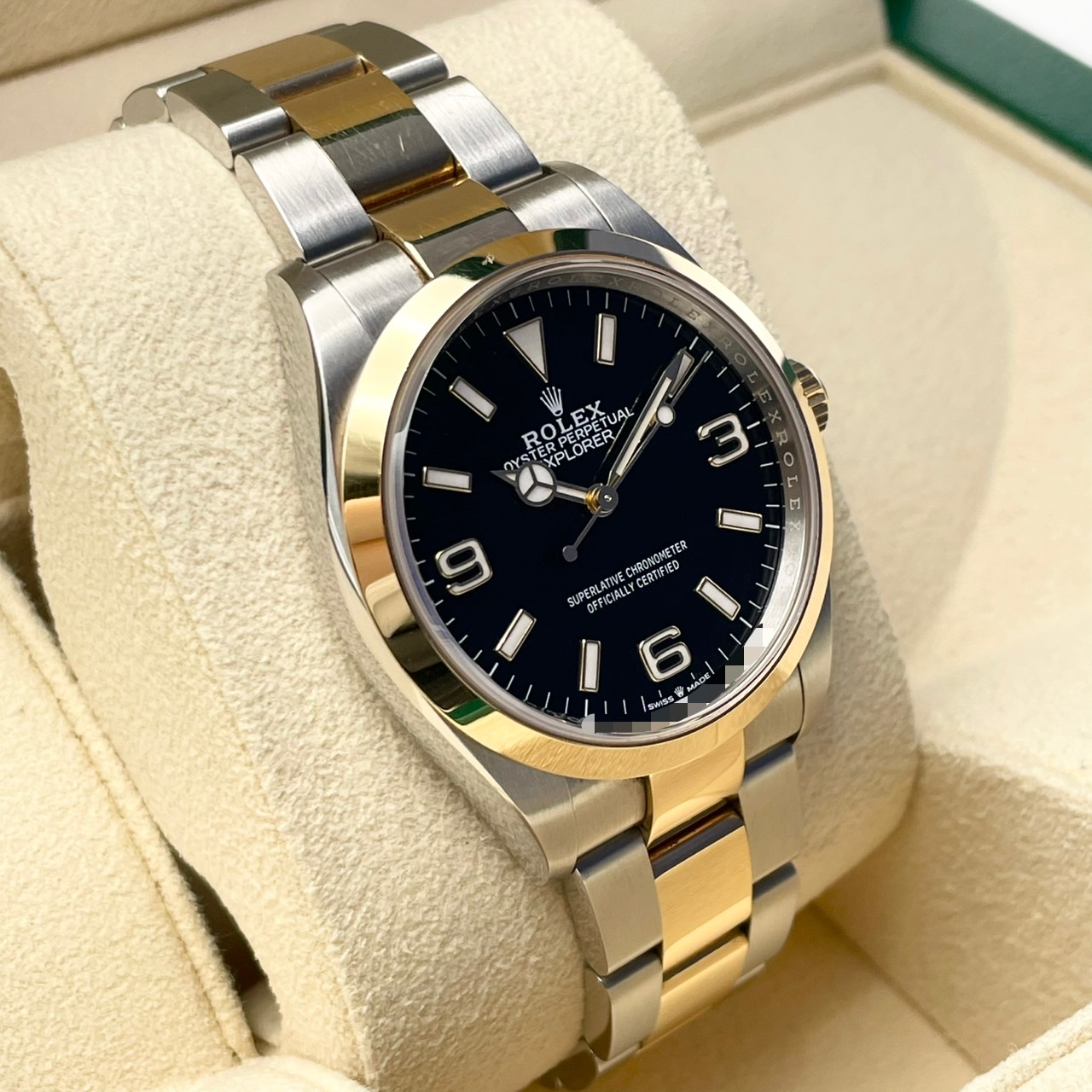 ロレックス エクスプローラーI 124273 ブラック 36mm