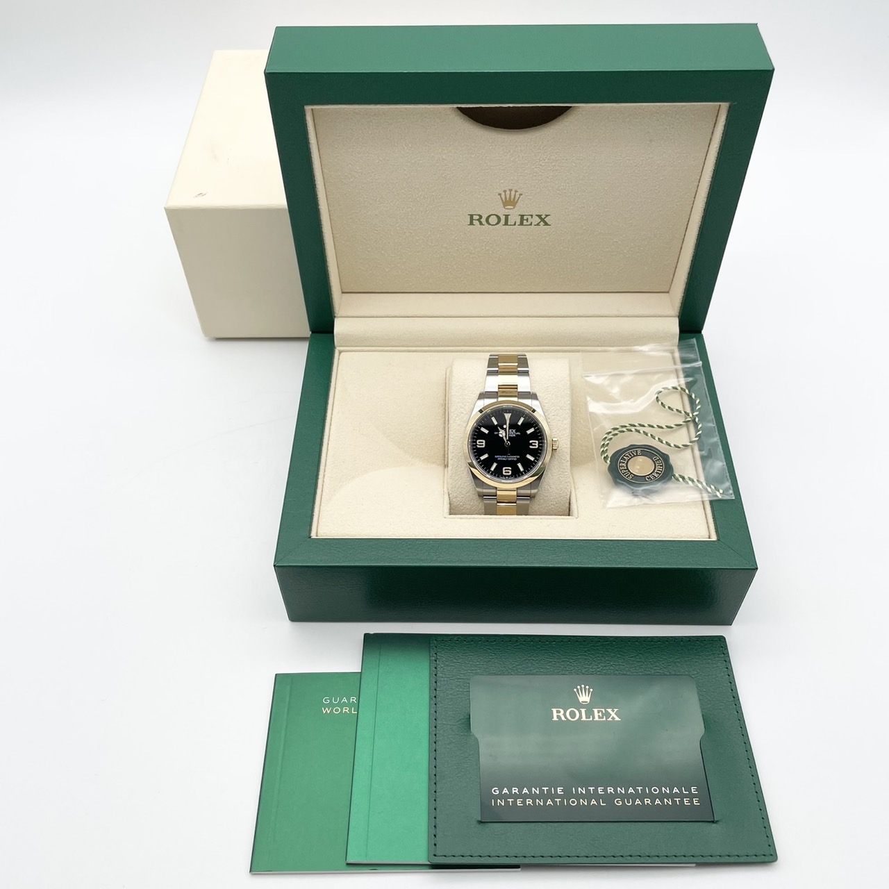 ロレックス エクスプローラーI 124273 ブラック 36mm - ブランド品専門