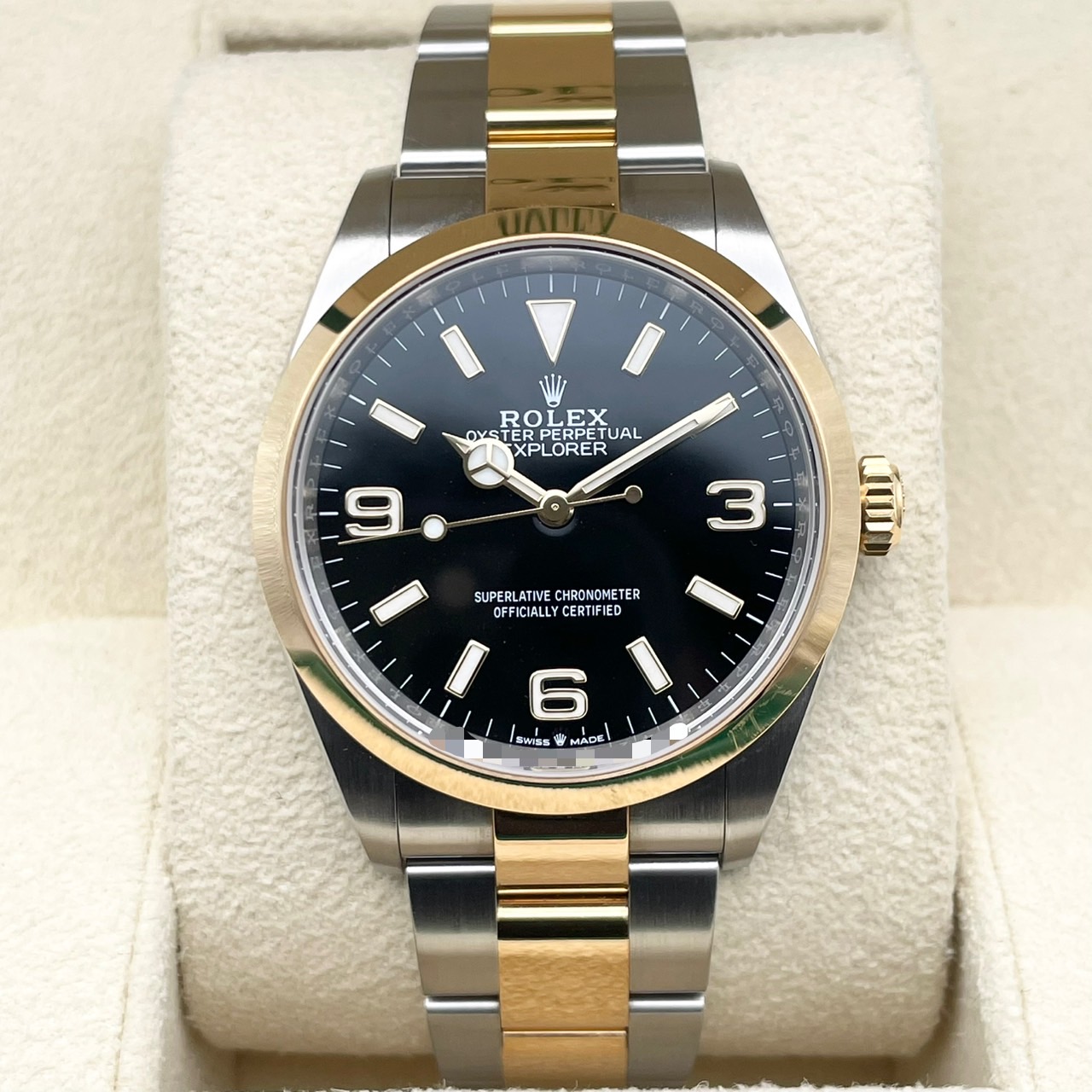 ロレックス エクスプローラーI 124273 ブラック 36mm
