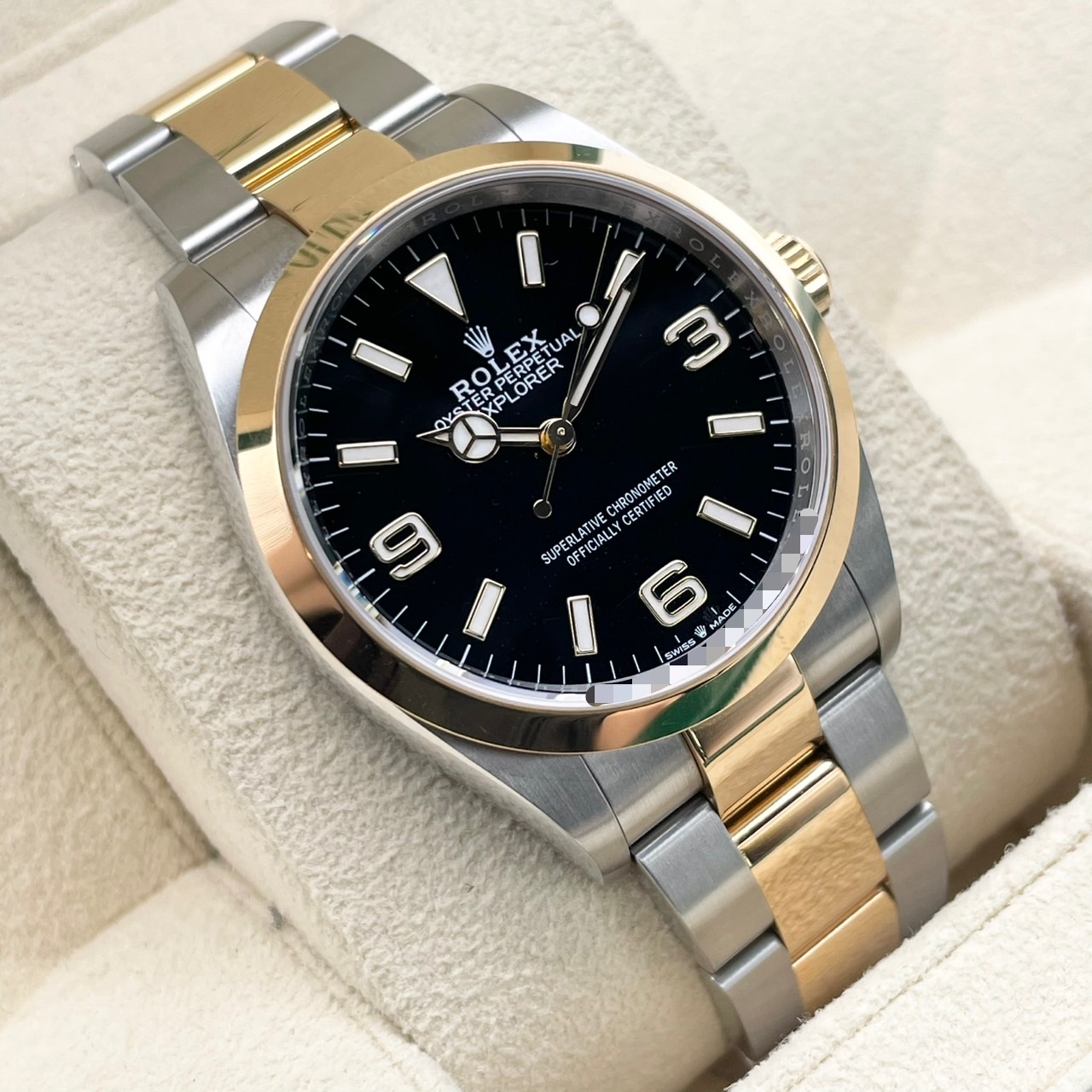 ロレックス エクスプローラーI 124273 ブラック 36mm