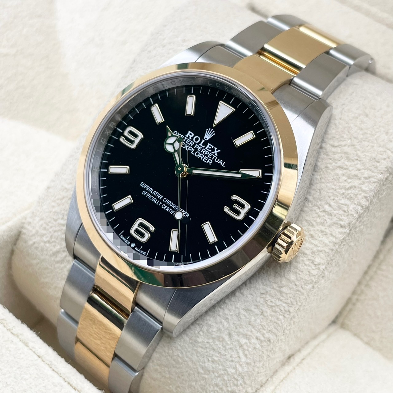 ロレックス エクスプローラーI 124273 ブラック 36mm