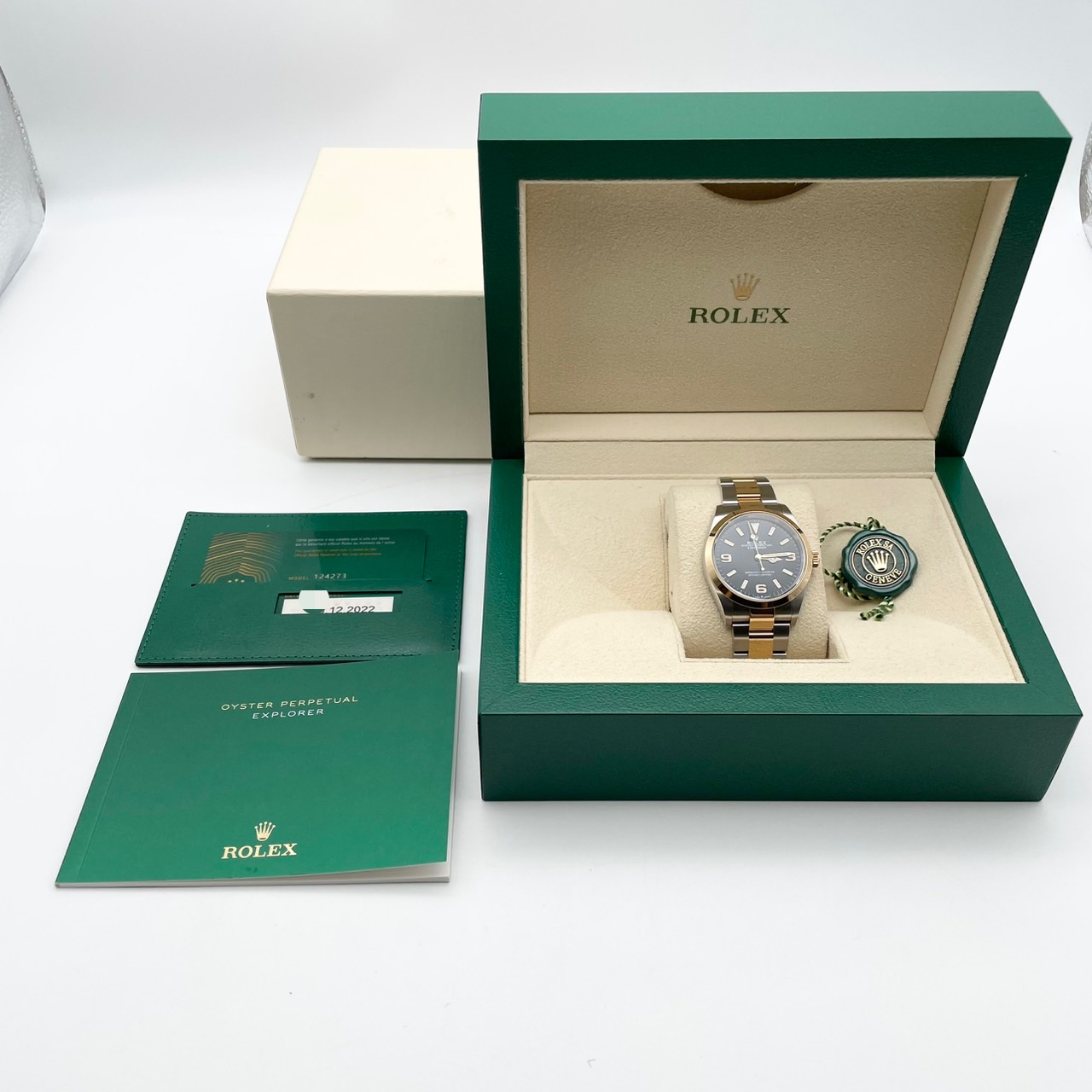 ロレックス エクスプローラーI 124273 ブラック 36mm